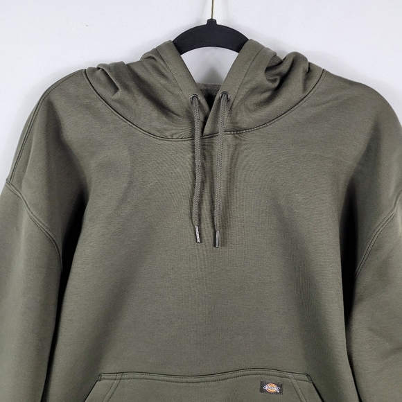 Dickies Men's Hoodie Water Repellent Sleeve Logo Sweatshirt Sz L TW22BMS NWT - Picture 3 of 7